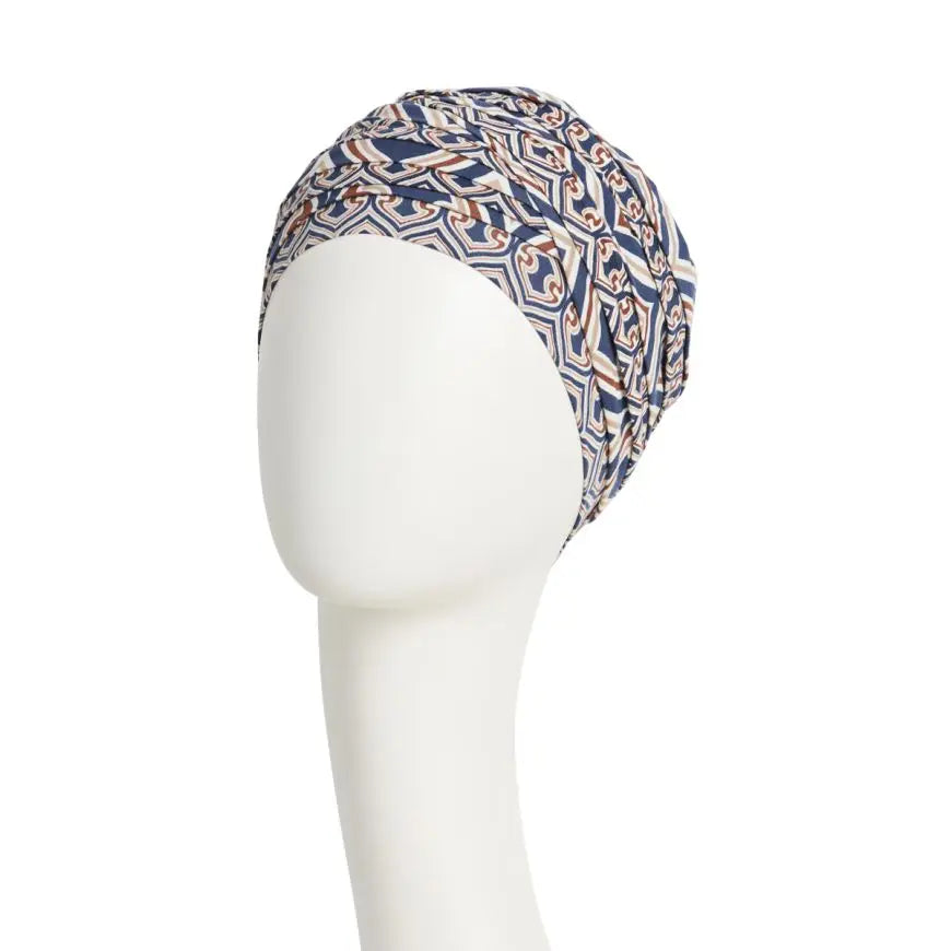 HOCSHANTI TURBAN - Endless Shapes Of Blue