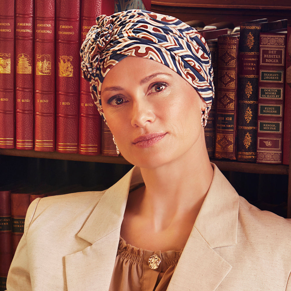 HOCLOTUS TURBAN - Endless Shapes Of Blue