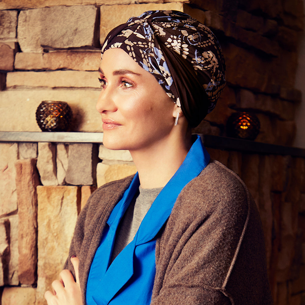 HOCSHAKTI TURBAN - Autumn Blues