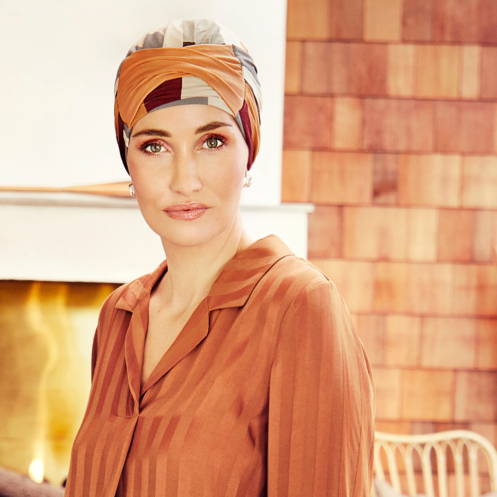 AMIA TURBAN - Caramel Graphics