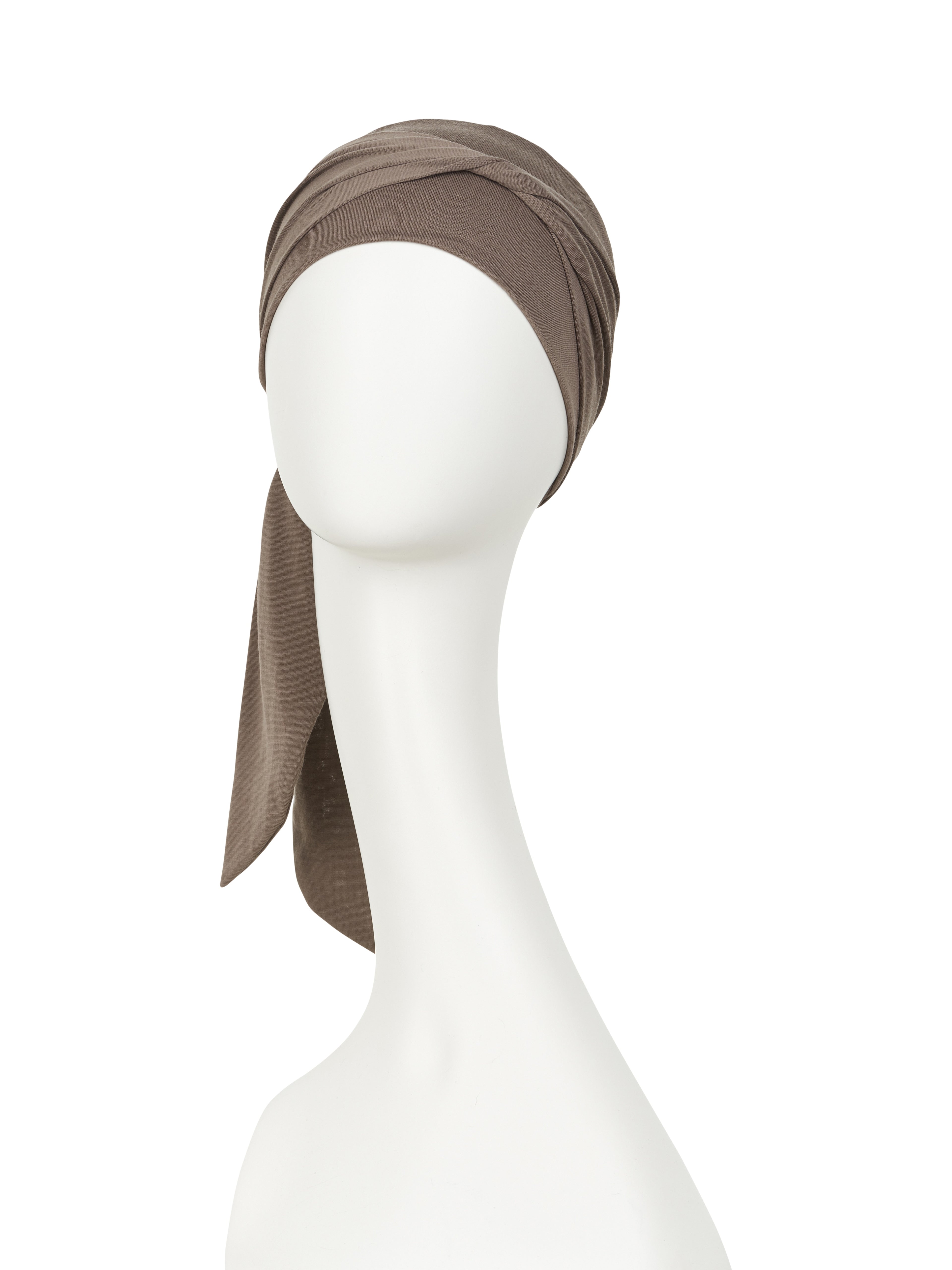 B.B.HOCBEATRICE TURBAN W.RIBBONS