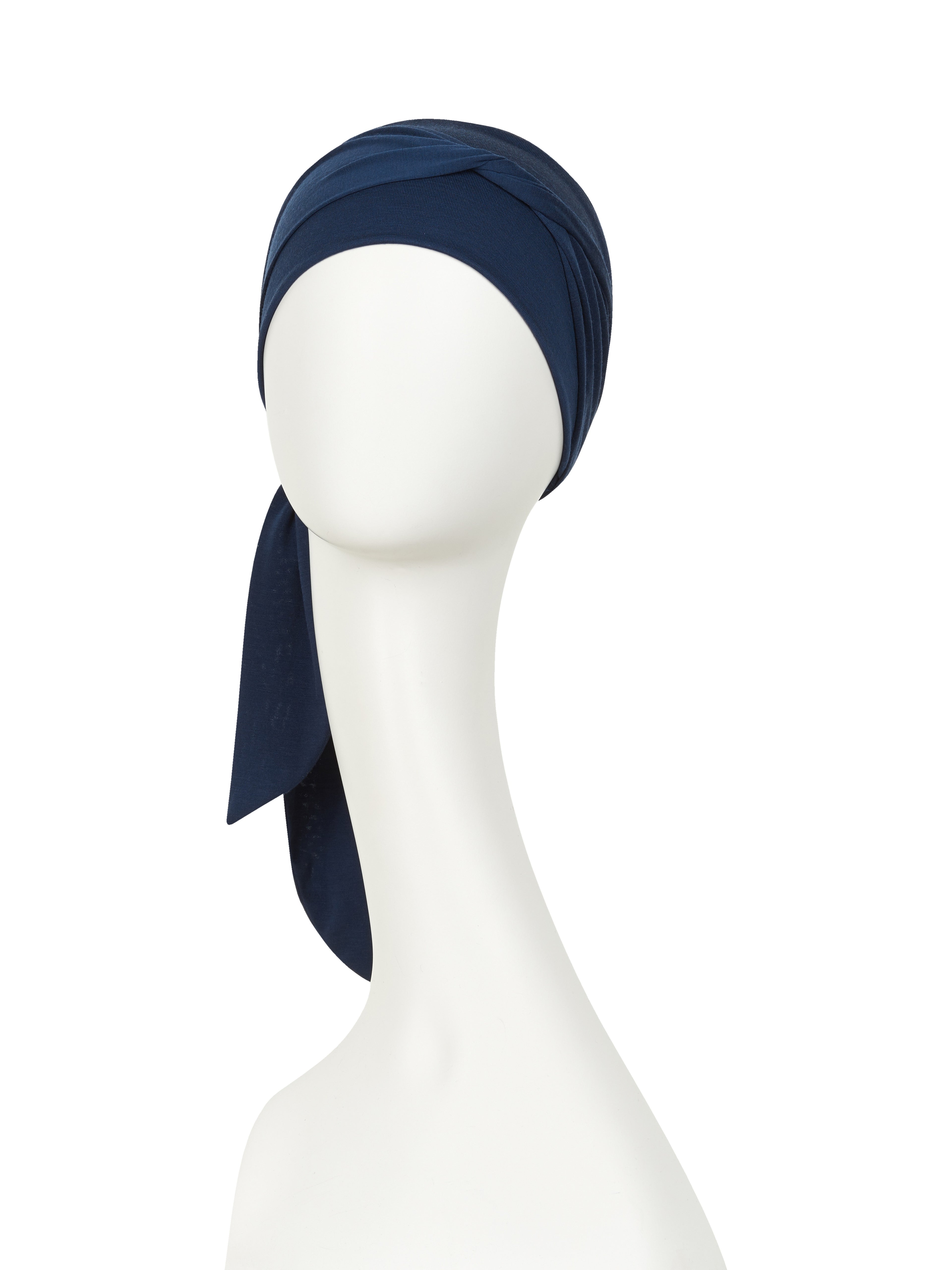B.B.HOCBEATRICE TURBAN W.RIBBONS