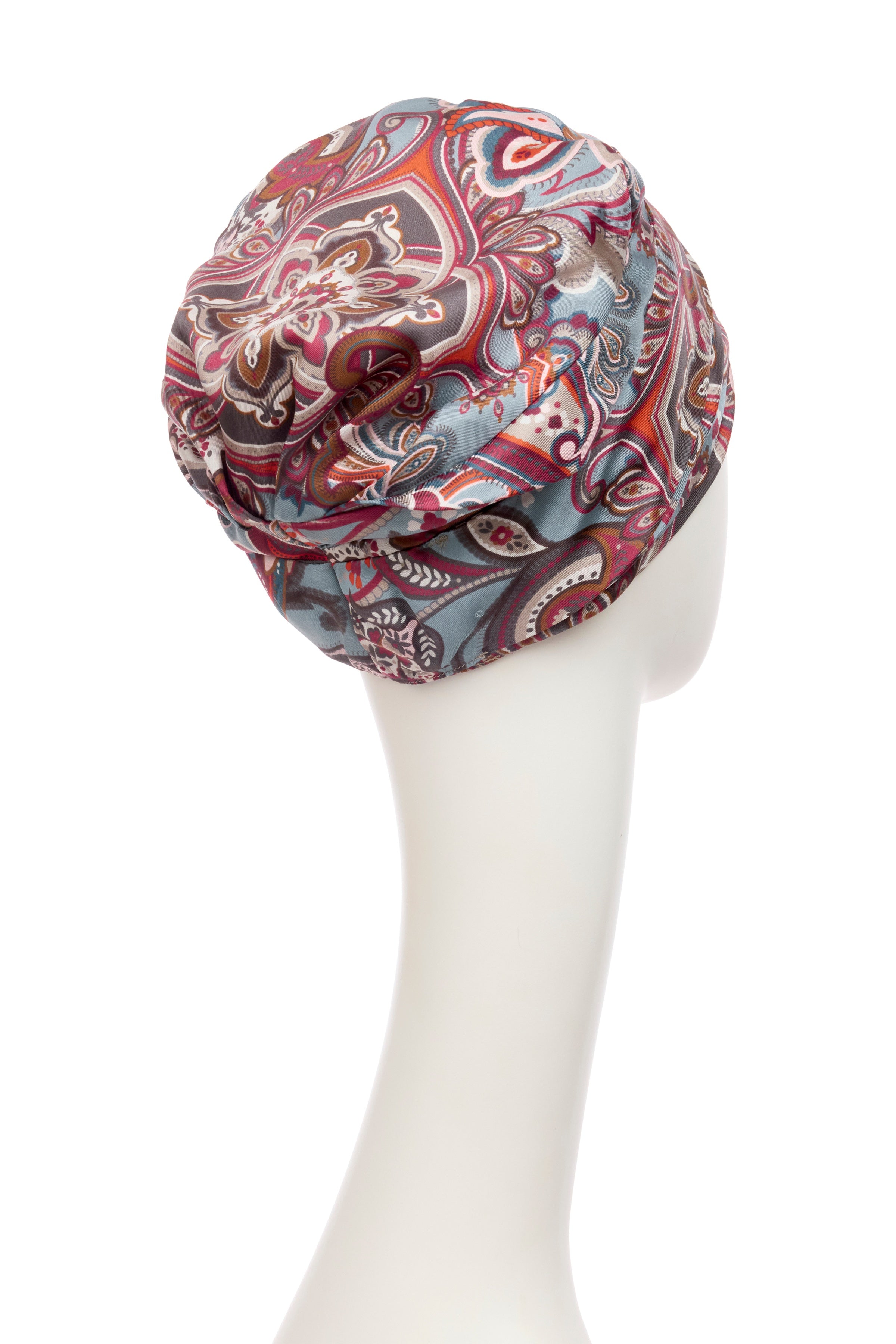 HOCMILENA TURBAN - Royal Paisley Blue