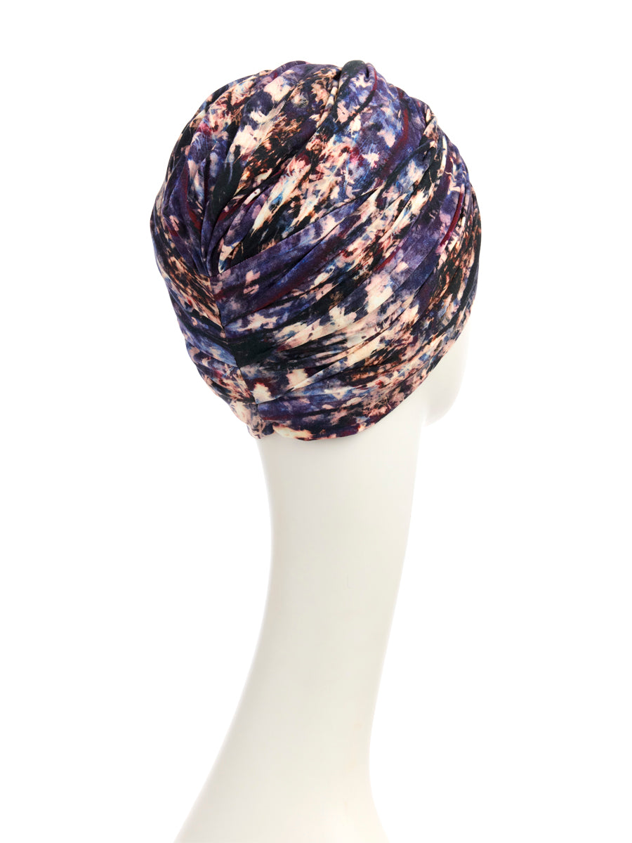 HOCJOYO TURBAN - Tie Dye Dusk