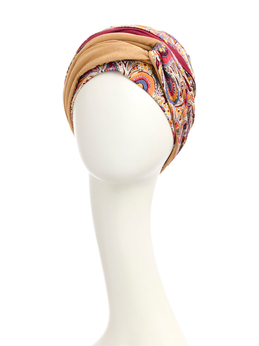 HOCNOYA TURBAN - Moroccan Paisley