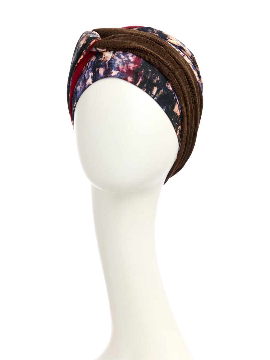 HOCNOYA TURBAN - Tie Dye Dusk