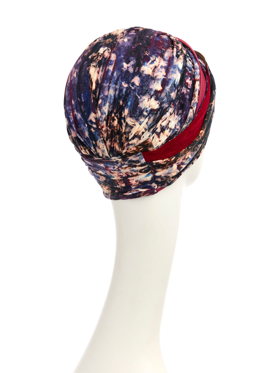 HOCNOYA TURBAN - Tie Dye Dusk