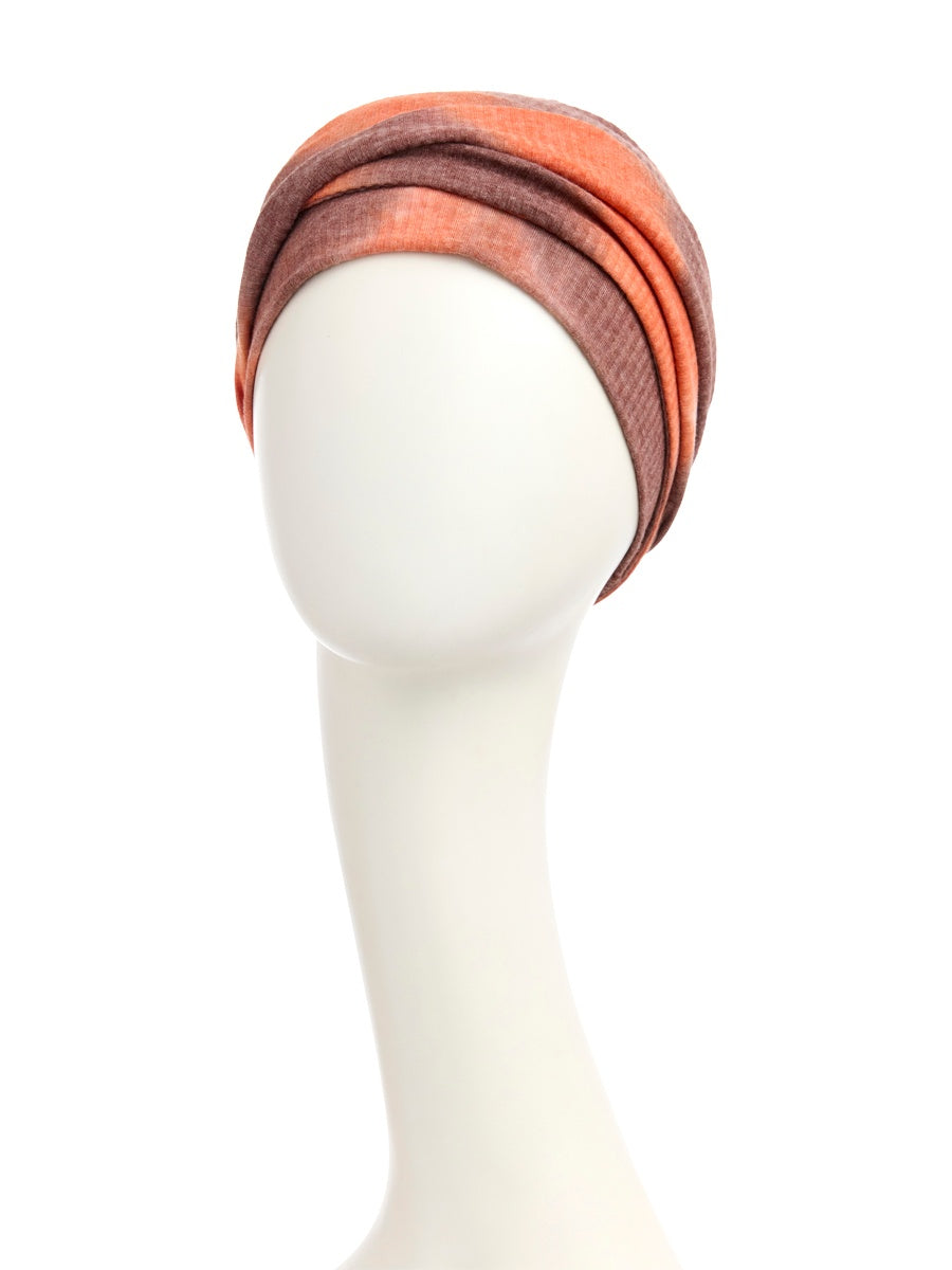 HOCZOYA V TURBAN - Sunset Tie Dye
