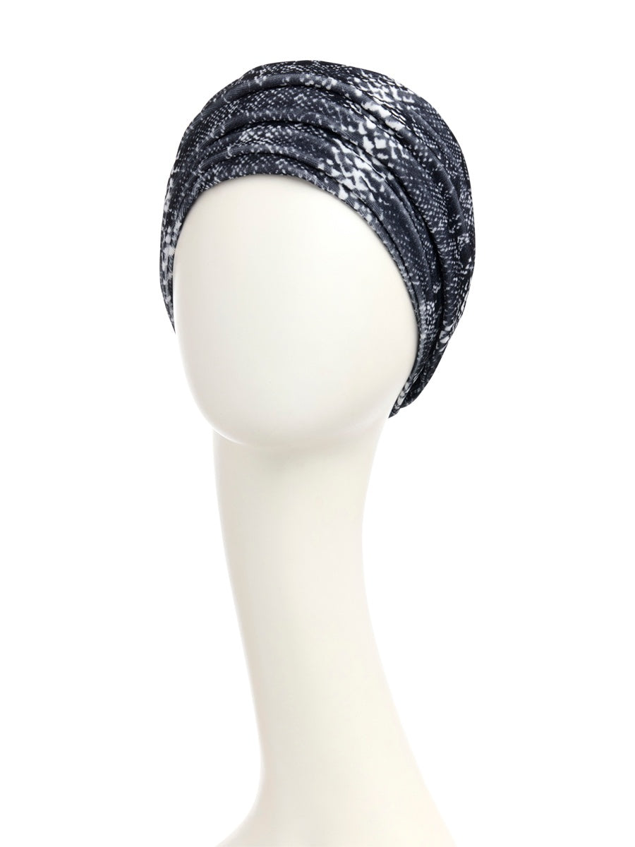 HOCLEA V TURBAN - Blue Snake