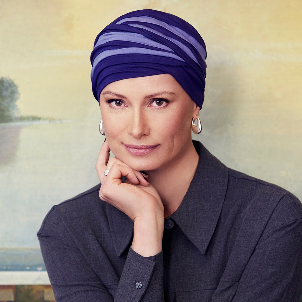 HOCSHANTI TURBAN - Mezcla de Azules