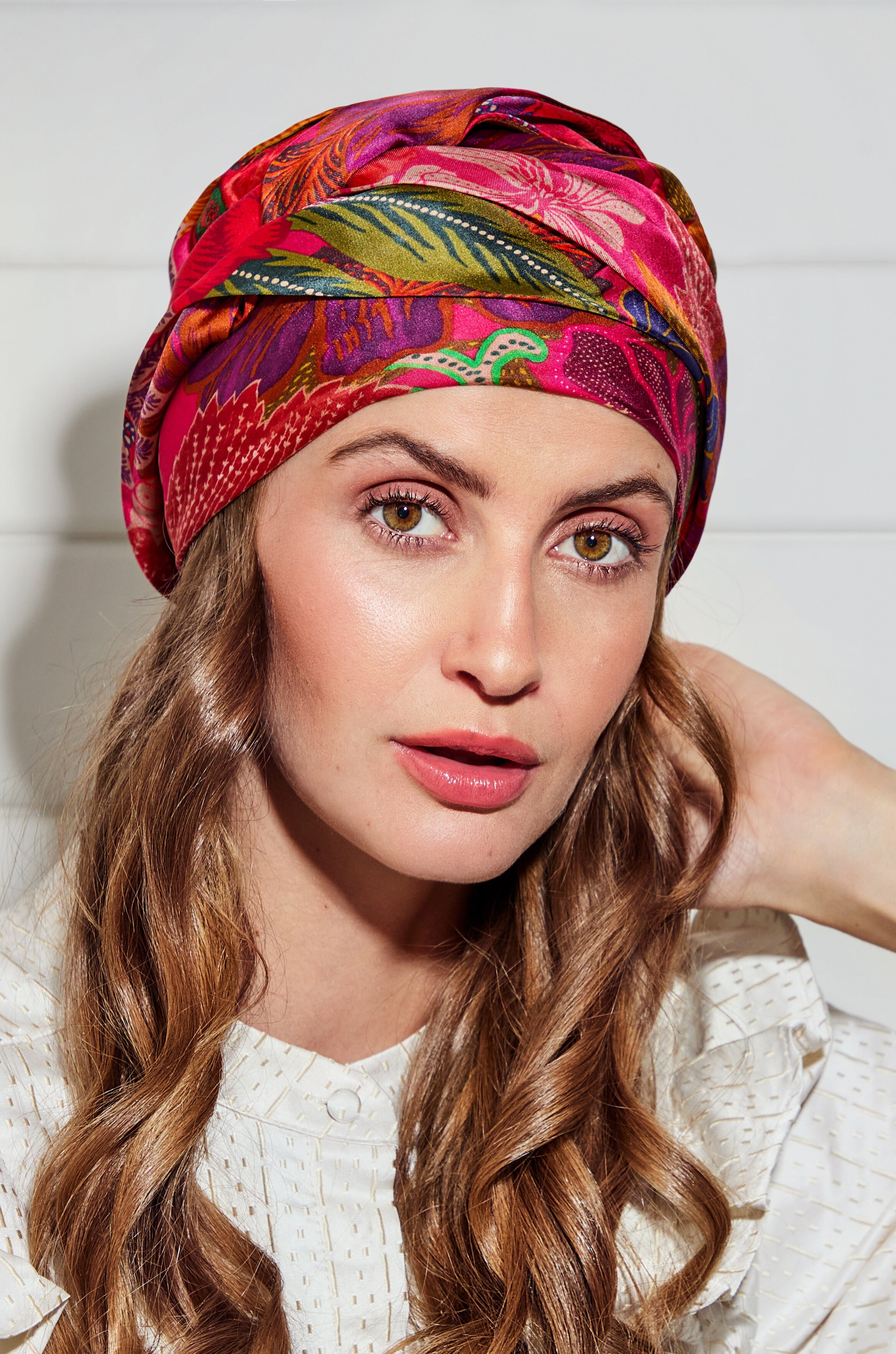 HOCMILENA TURBAN - Bouquet Pink