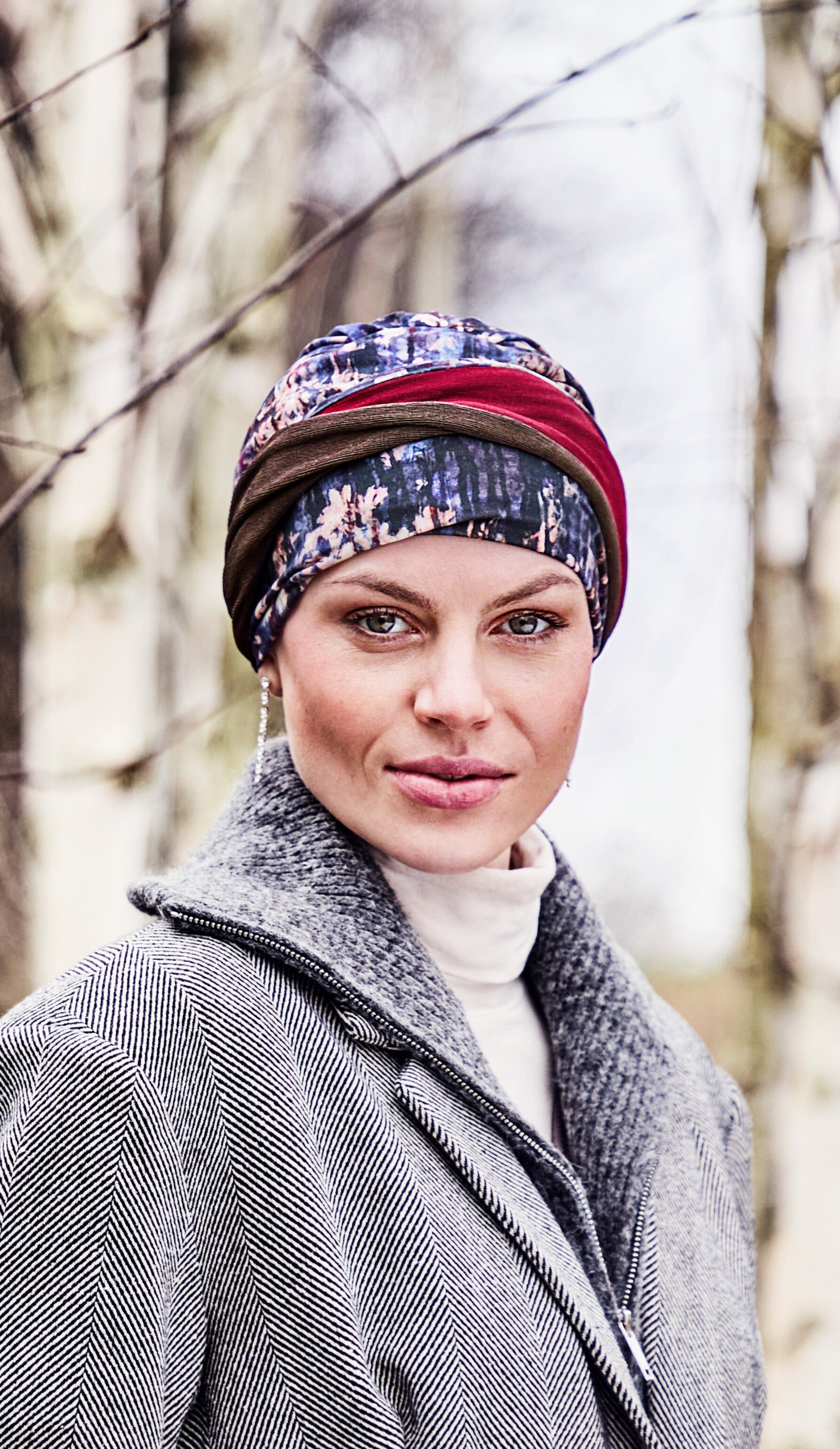 HOCSHAKATI TURBAN - Tie Dye Dusk