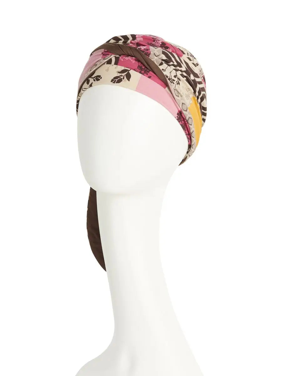 HOCBEATRICE TURBAN W.RIBBONS - Fall Galore