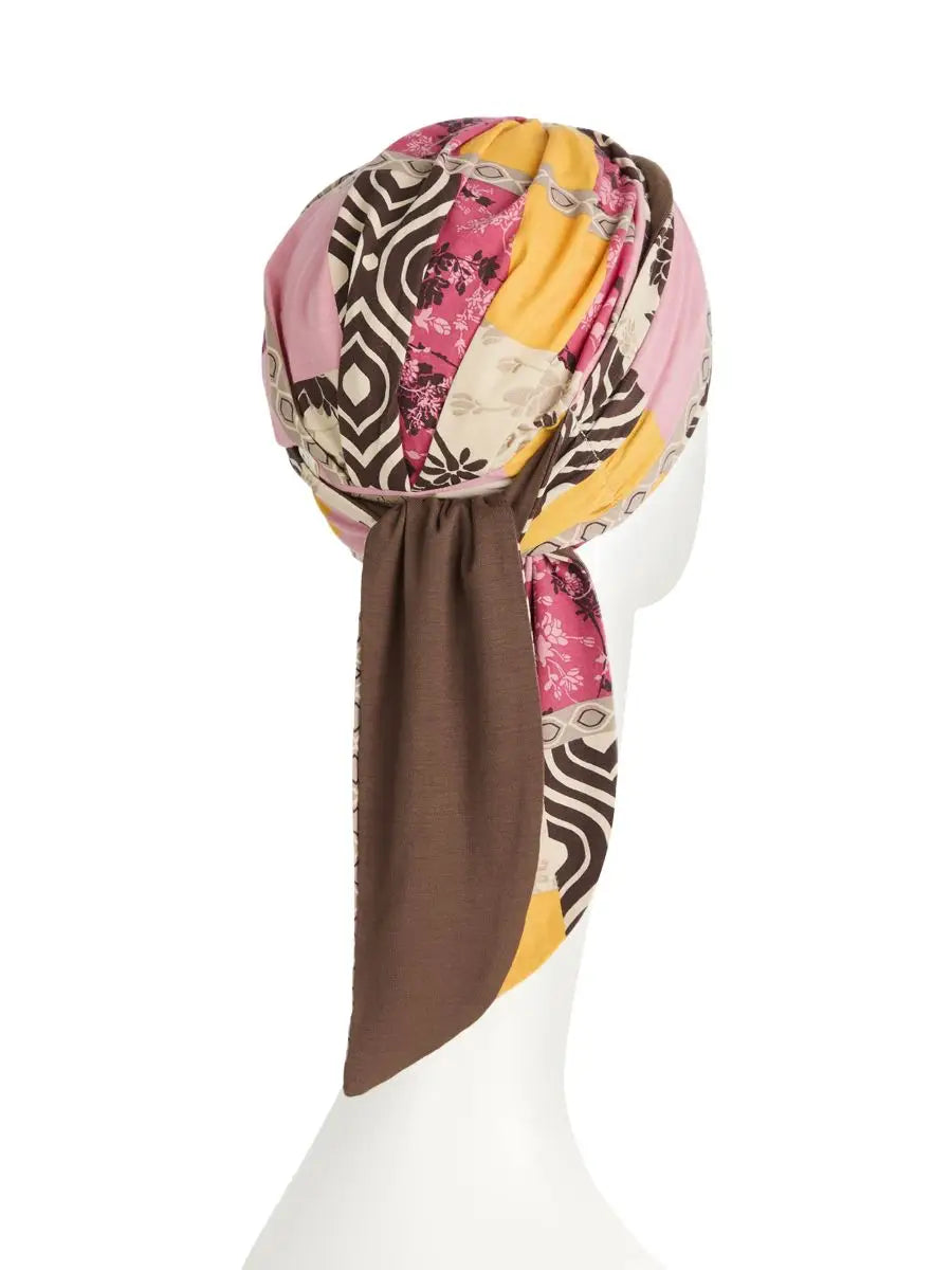 HOCBEATRICE TURBAN W.RIBBONS - Fall Galore