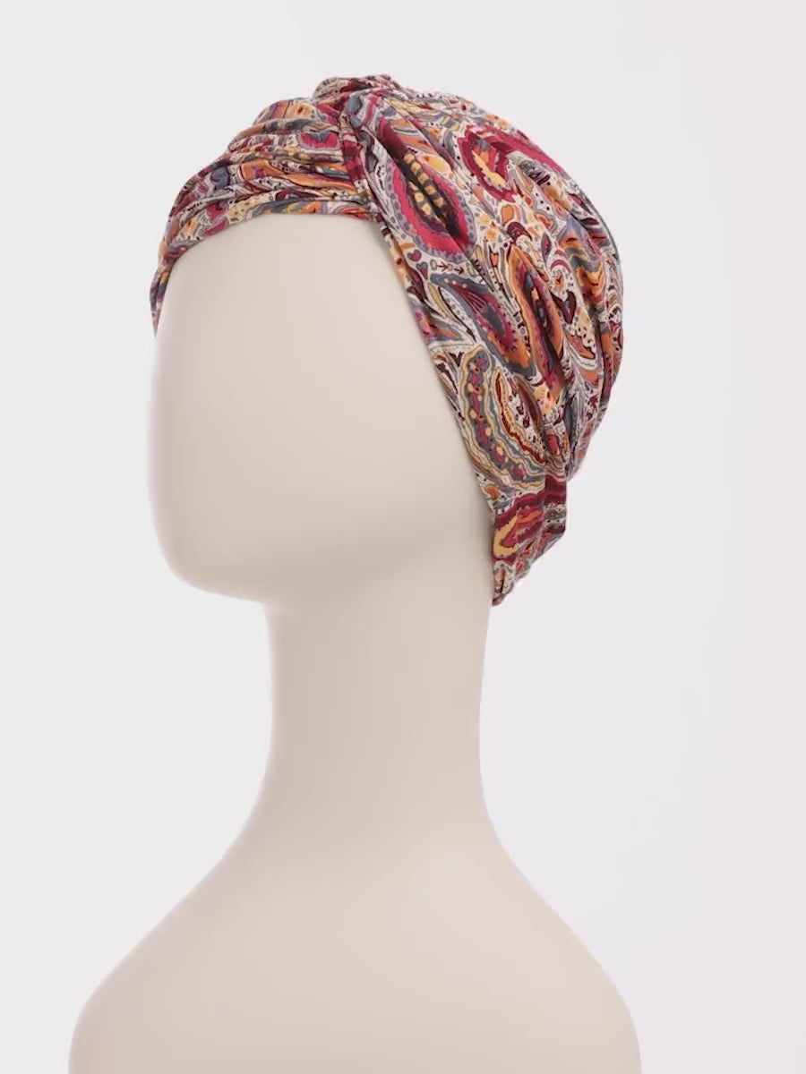 HOCJOYO TURBAN - Moroccan Paisley