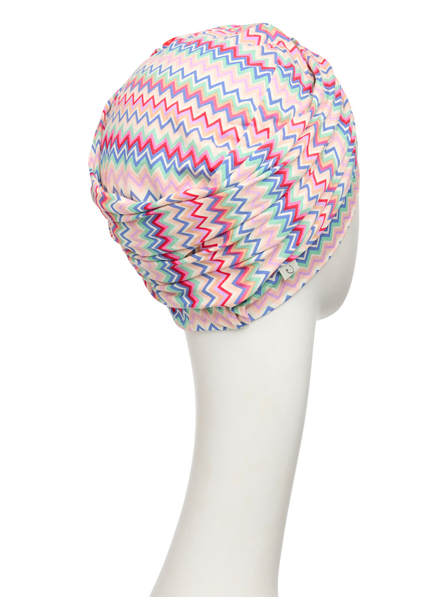 HocLOTUS TURBAN - Zigzag Vibes