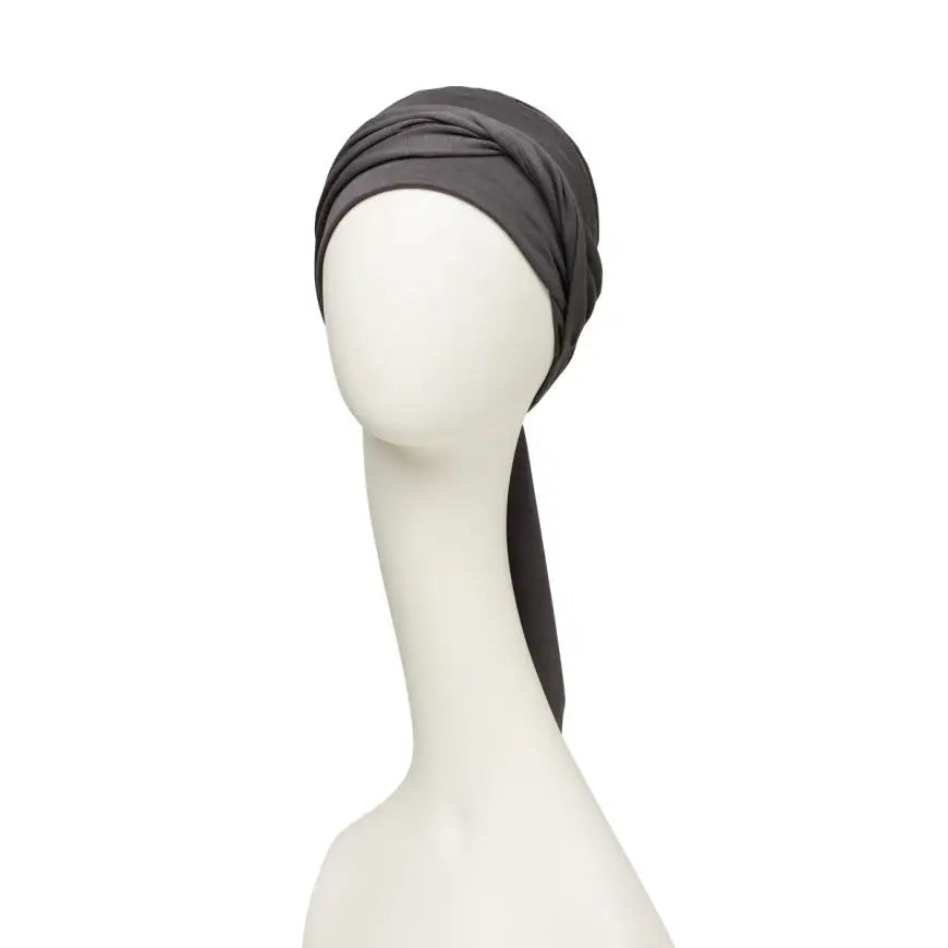 B.B.HOCBEATRICE TURBAN W.RIBBONS