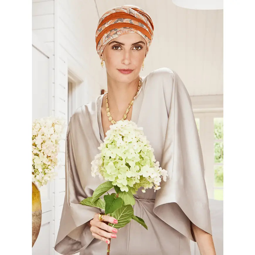 HocSHANTI TURBAN - Orange Elements