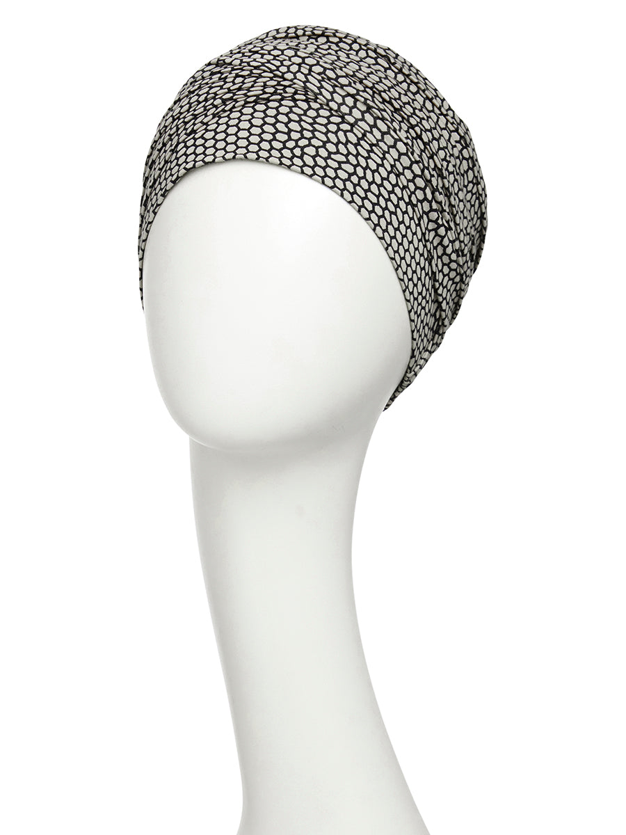 HocSHANTI TURBAN - Beige Snake