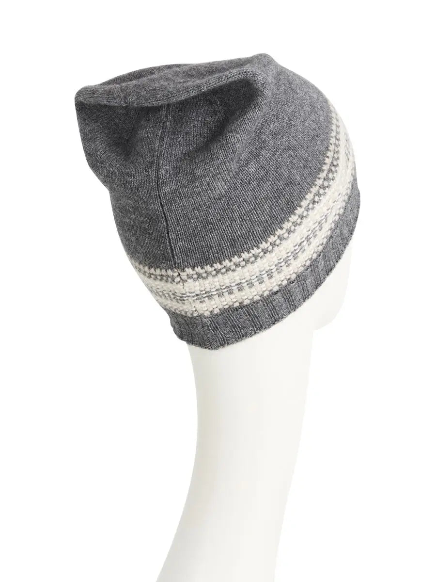 HAZEL KNITTED HAT - Charming Greys
