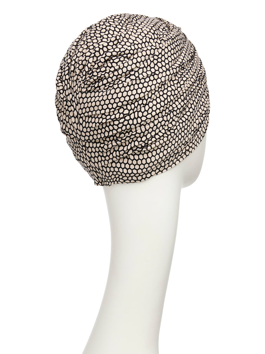 HocJOYO TURBAN - Beige Snake