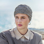 HocJOYO TURBAN - Beige Snake