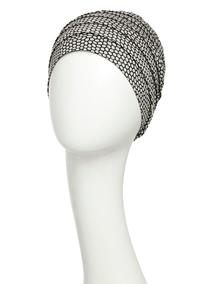 HocYOGA TURBAN - Beige Snake