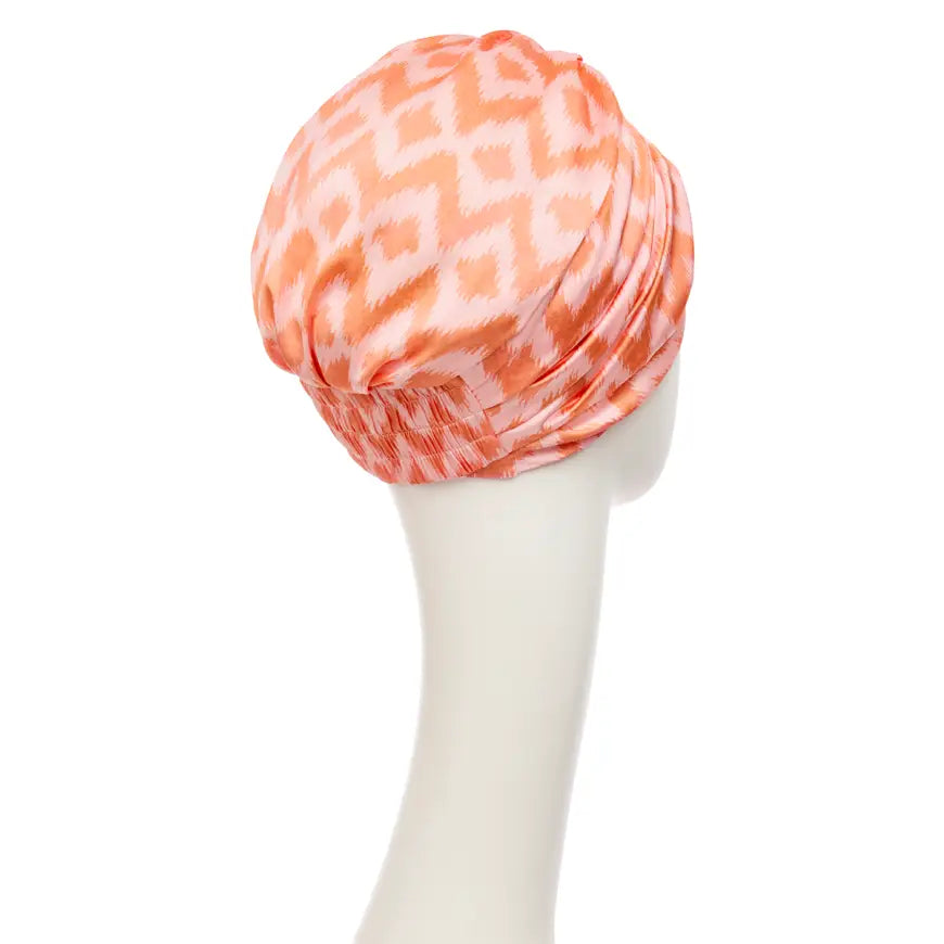 HocSAPPIRE BOHO TURBAN - Ikat Orange