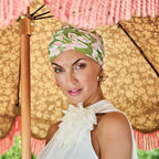 HocSAPPIRE BOHO TURBAN - Lime Garden