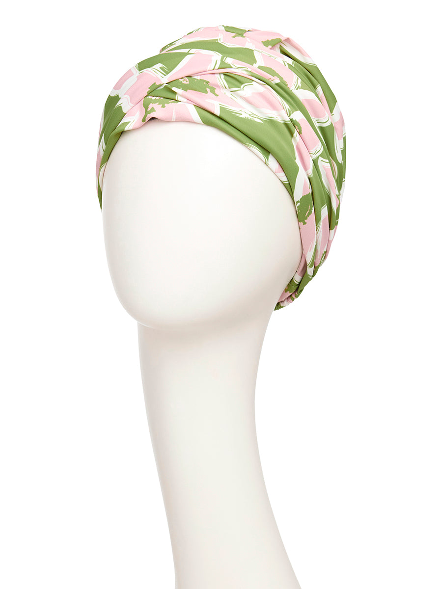 HocSAPPIRE BOHO TURBAN - Lime Garden