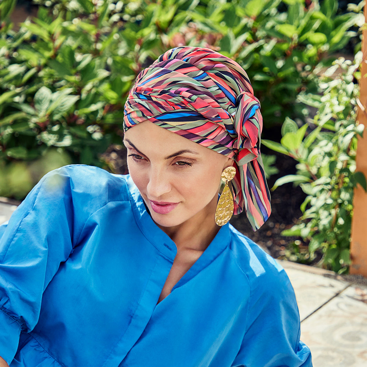 HocJUVELA BOHO TURBAN - Sunset Tribal