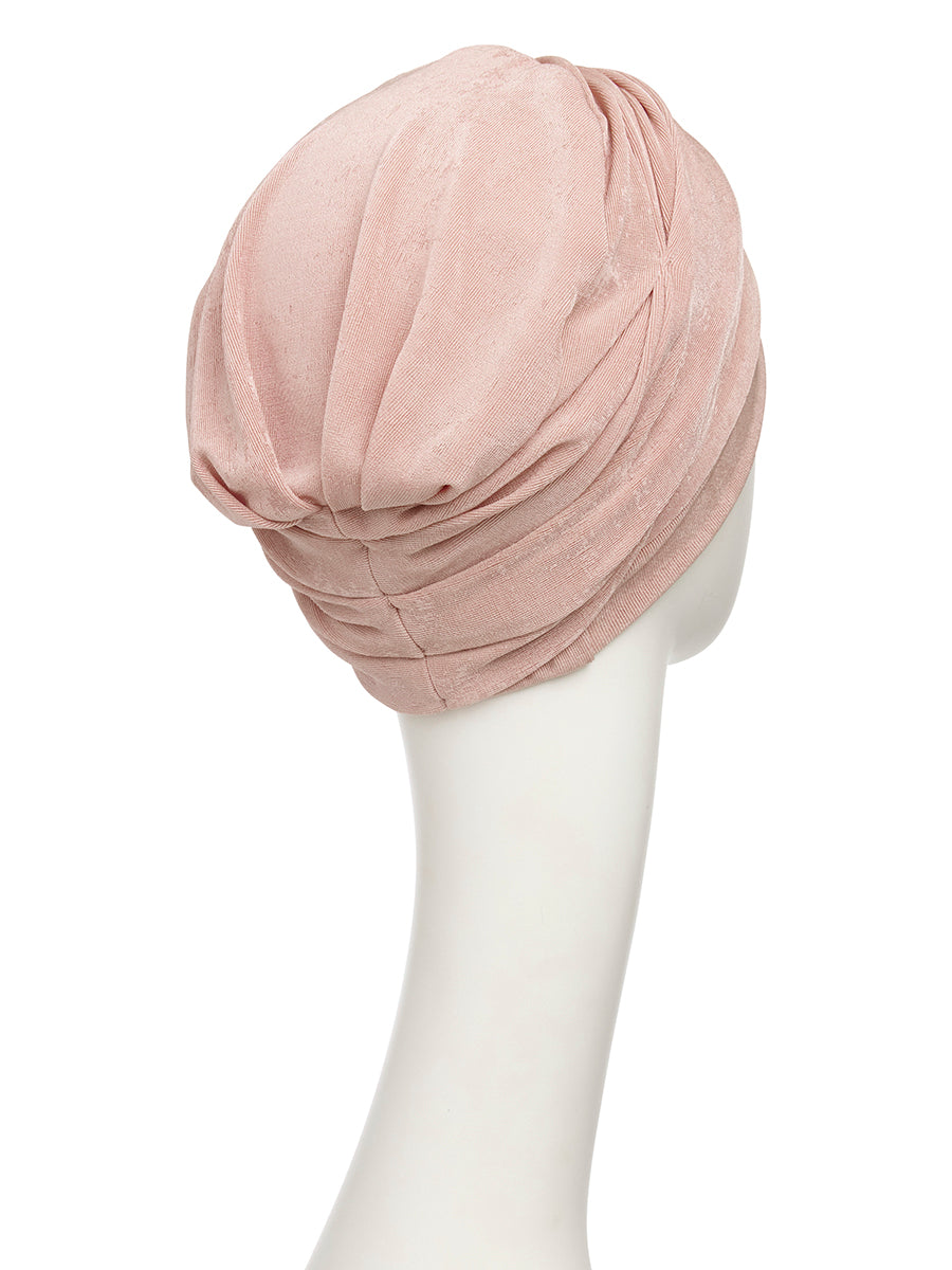 HocARIA BOHO TURBAN - Pearl Blush