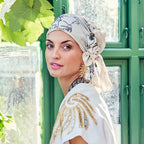 HocJUVELA BOHO TURBAN - Bamboo Pearl