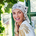 HocJUVELA BOHO TURBAN - Bamboo Pearl
