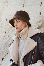 HOCAURELIA HAT - Wolly Brown