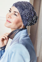 HOCYAMA TURBAN - Floating Navy