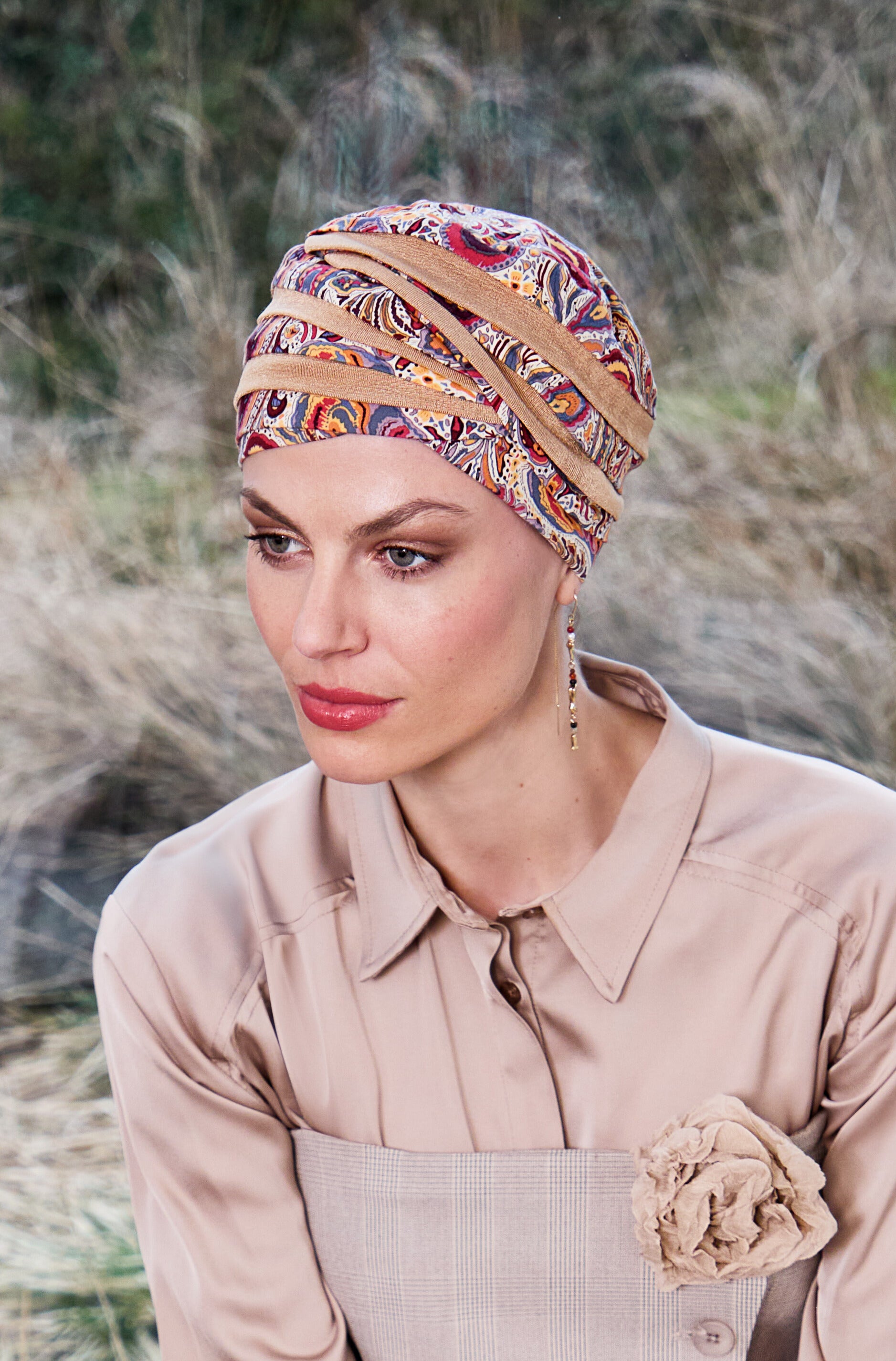 HOCSHANTI TURBAN - Moroccan Paisley