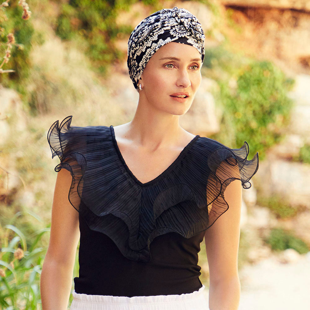 HocLOTUS TURBAN - Round n’ Round