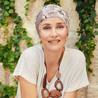 HocAMIA TURBAN - Beige Ornaments