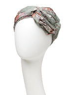 HocAMBER BOHO TURBAN - Cheerful Garden Green