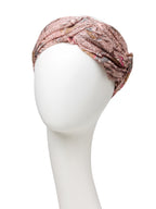 HocAMBER BOHO TURBAN - Pastel Rose Bouquet