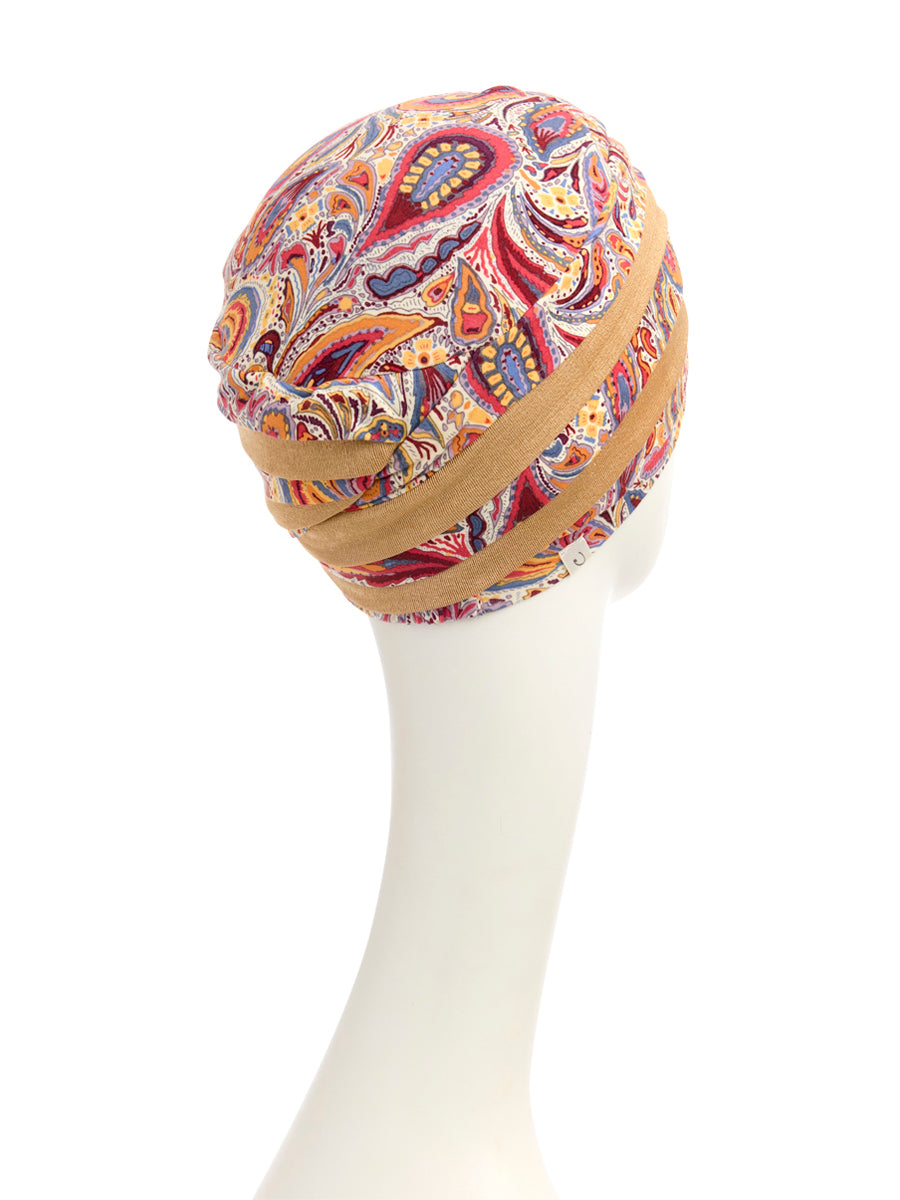 HOCSHANTI TURBAN - Moroccan Paisley