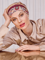 HOCNOYA TURBAN - Moroccan Paisley