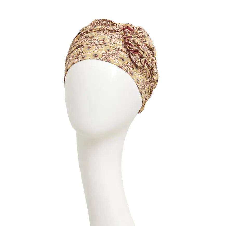 HocLOTUS TURBAN - Golden Sunlit