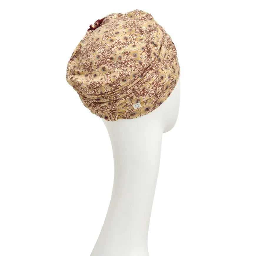 HocLOTUS TURBAN - Golden Sunlit