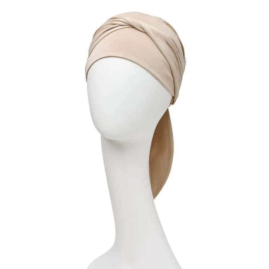 B.B.HOCBEATRICE TURBAN W.RIBBONS