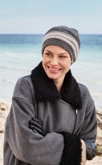 HAZEL KNITTED HAT - Charming Greys